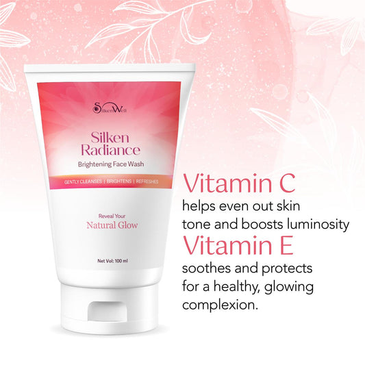 Silken Radiance Brightening Face Wash