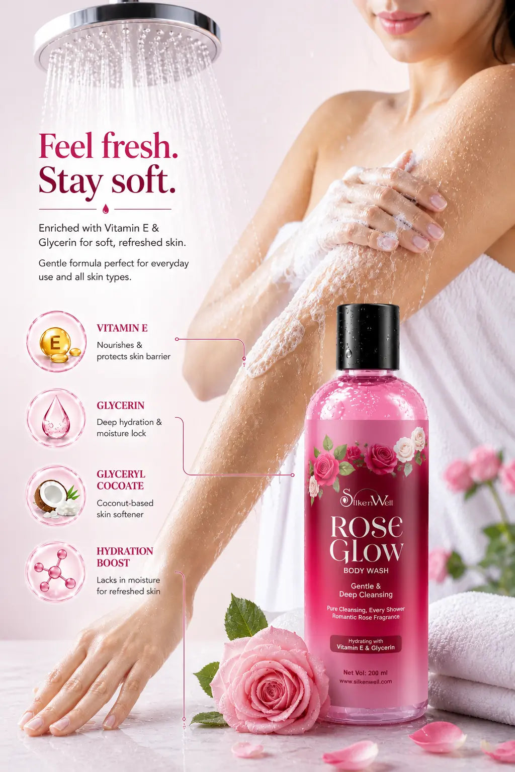 Rose Glow Body Wash